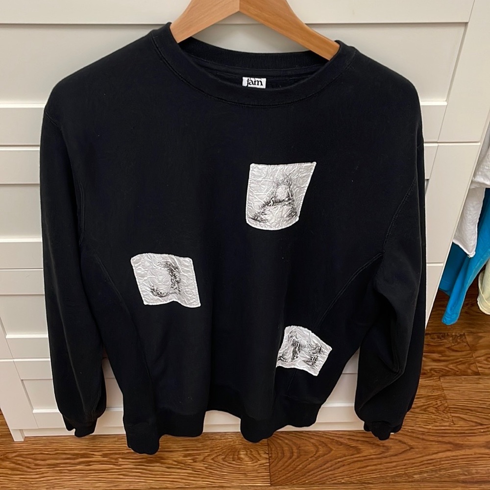 JAM Crewneck - worn once/ unisex